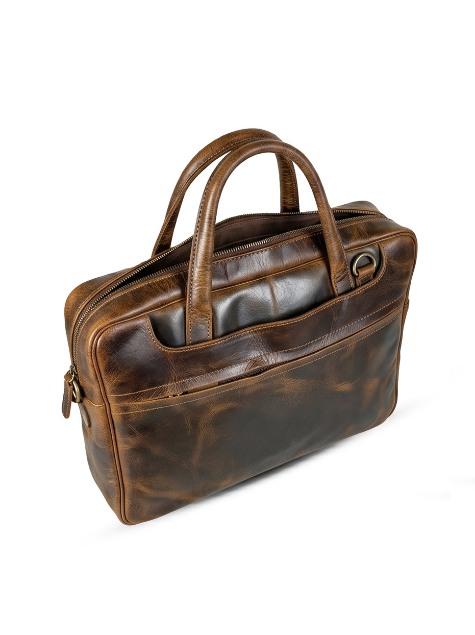 PREMIUM LEATHER LAPTOP  BAG