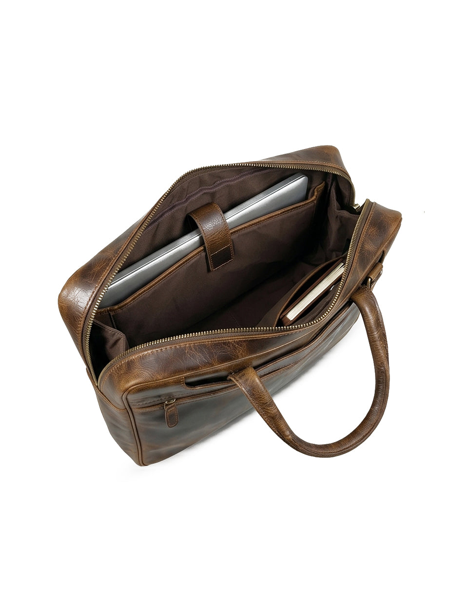 PREMIUM LEATHER LAPTOP  BAG